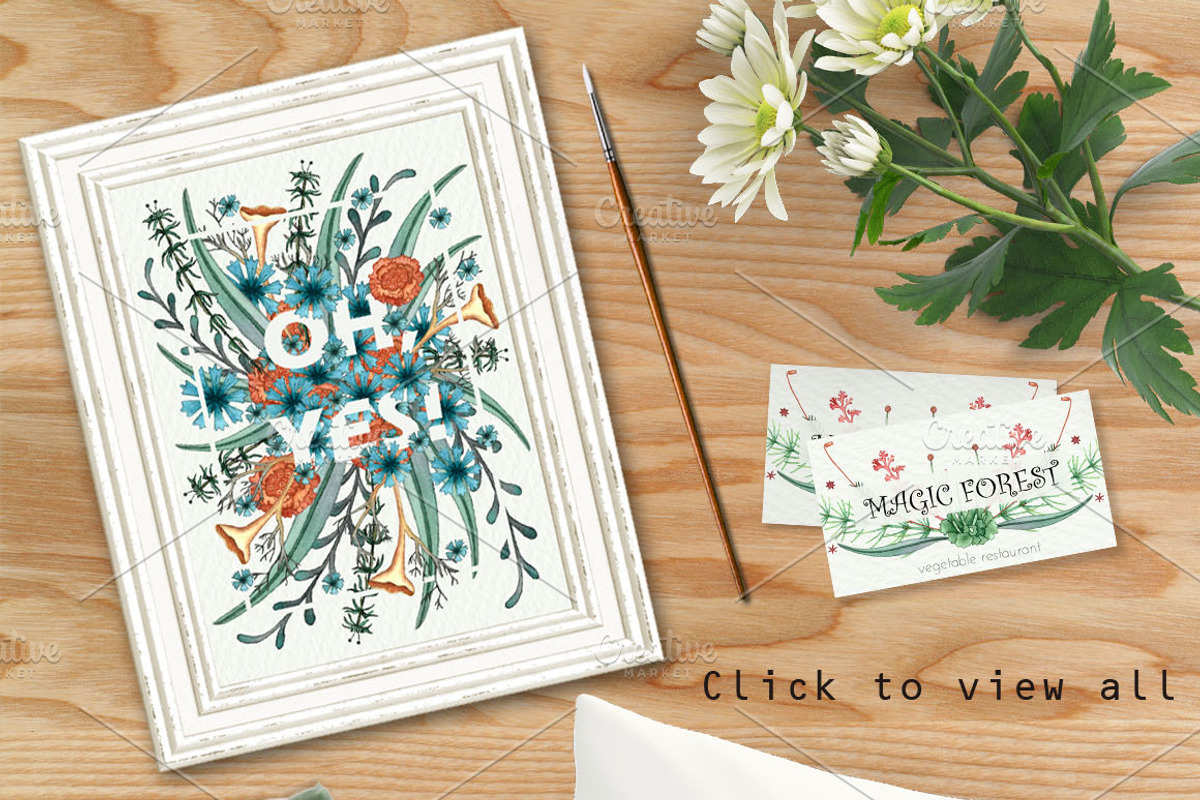 Magical Forest, an Illustration by Jukari_sun (Photo 5 of 5)