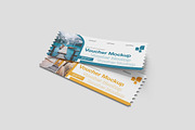 Voucher Mockup, a Product Mockup by bimockup (Thumbnail 3 of 6)