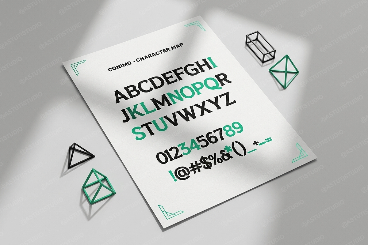 Conimo | A Refined Modern Serif Type, a Serif Font by Astuti Studio (Photo 23 of 23)