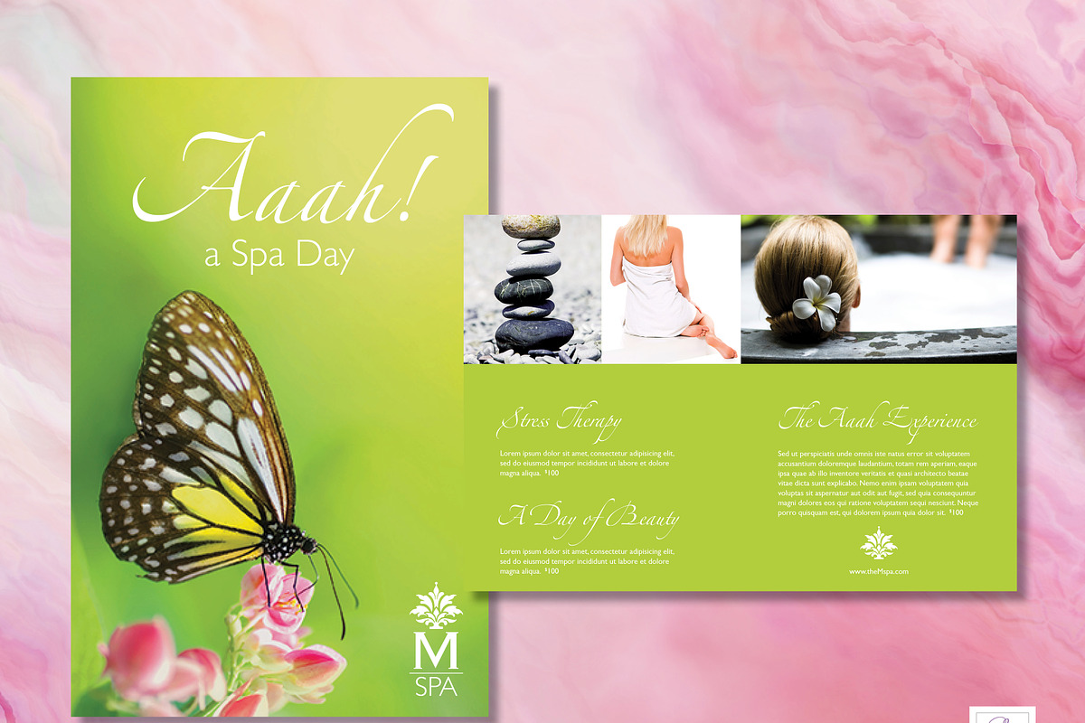 Spa Brochure Template, a Templates & Theme by SZ Studio Design (Photo 4 of 4)