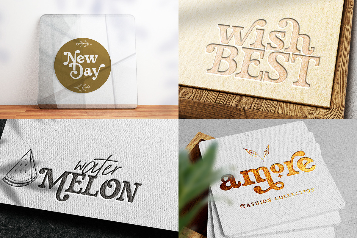 Boho Astro - Vintage Slab Serif, a Slab Serif Font by Airotype (Photo 7 of 13)