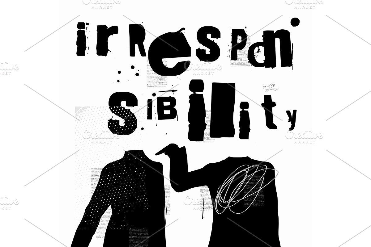 Headless Men, a Graphic by Cloob2000