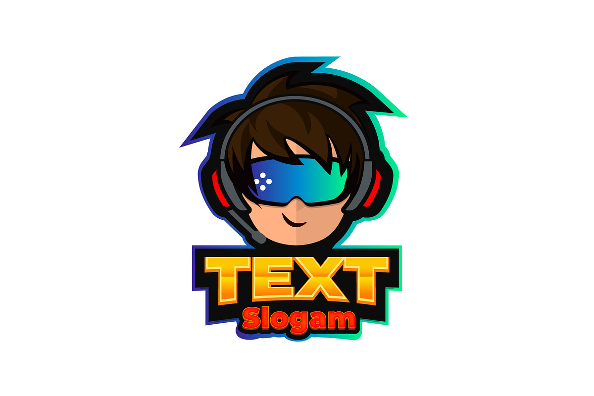 Gaming Logo Design Template, a Branding & Logo Template by rogeriomarcos (Photo 4 of 5)