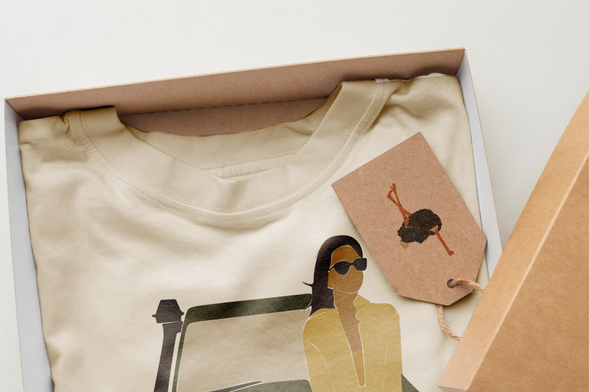 Summer collection, girls on safari, an Animal Illustration by Yana_mide (Photo 3 of 9)
