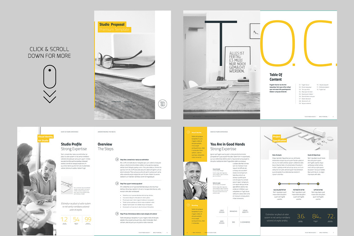 Studio Project Proposal, a Brochure Template by ID Vision Studio (Photo 4 of 5)