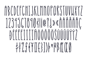 Thin Stanley Font + Catchwords, a Sans Serif Font by Denise Chandler (Thumbnail 7 of 8)