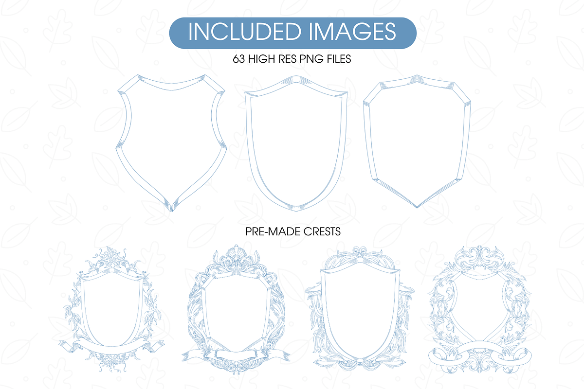 Blue Chinoiserie Clipart, an Illustration by TatiMockup (Photo 4 of 6)