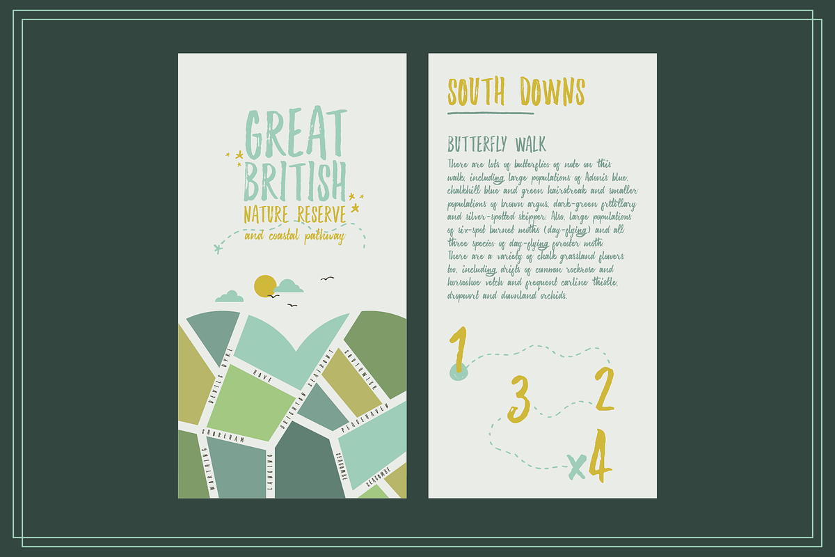Sanderling Textured Font, a Script Font by Lettering Supply Co. (Photo 15 of 17)