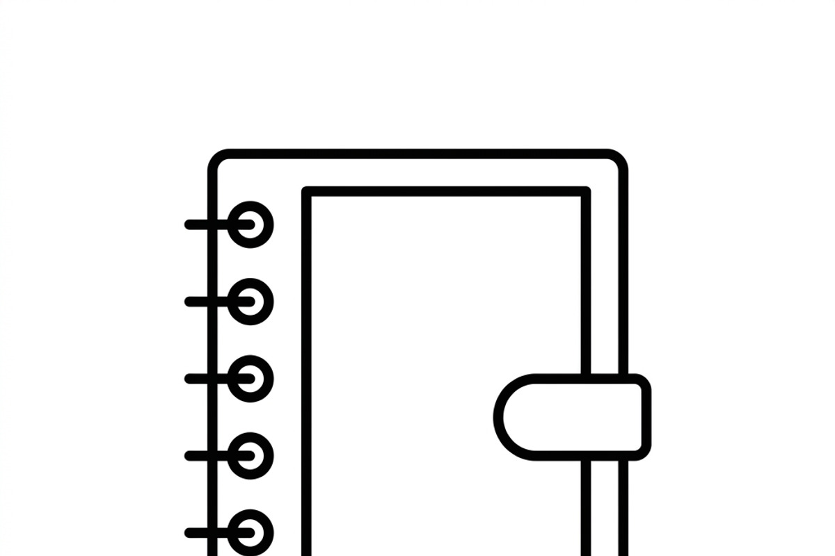 43 Office Supplies Icon Set, an Outline Icon by adenpinkstore (Photo 16 of 20)