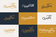 The Everyday Font Duo, a Script Font by Hustle Supply Co. (Thumbnail 7 of 7)