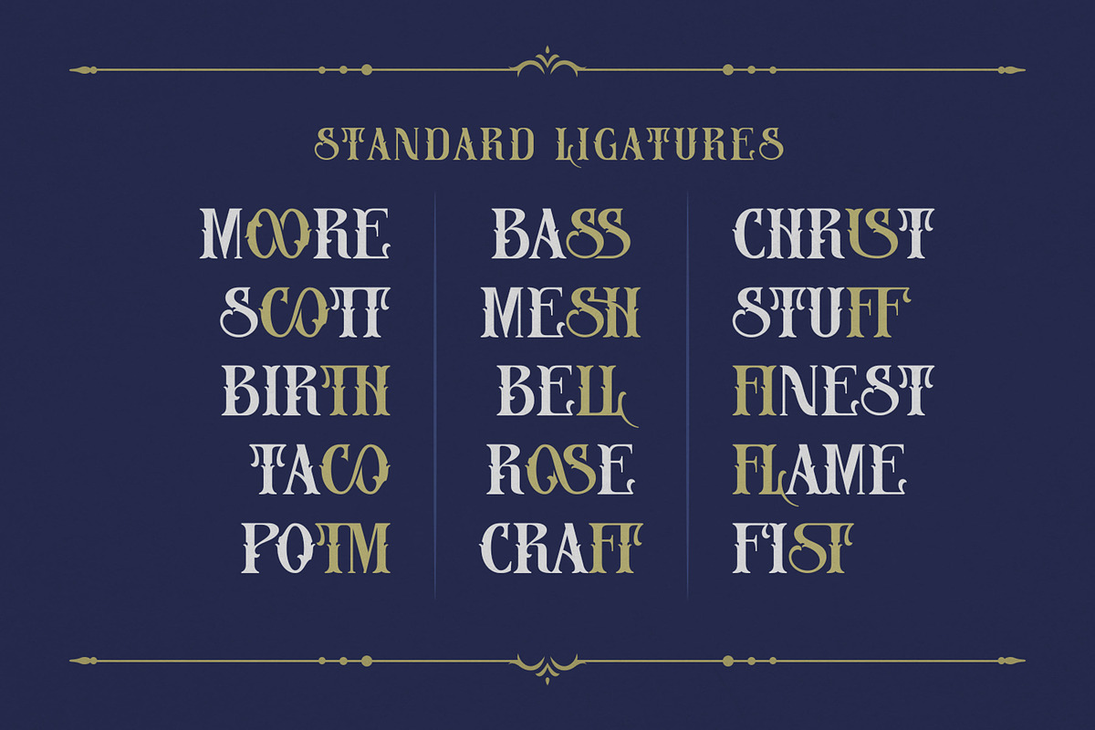 Brometalic - Vintage Display Typefac, a Serif Font by Koplexs Studio (Photo 9 of 13)