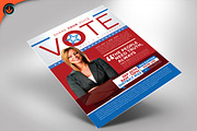 Vote Election Flyer Template, a Flyer Template by SeraphimChris (Thumbnail 1 of 4)