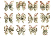 Easter Bunny Bow Clipart, an Illustration by DreamArtGraphic (Thumbnail 2 of 5)