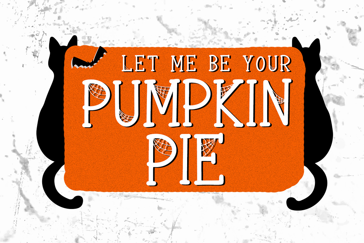 Spooky Webbie - Fun Serif with Web preview 2