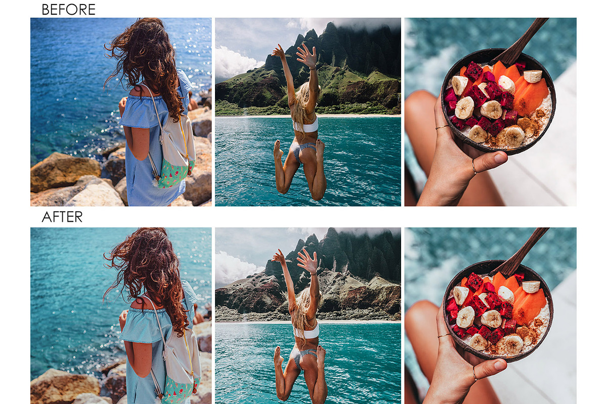TULUM 4 Lightroom Presets, an Action Add-On by MintAndPepper (Photo 2 of 9)