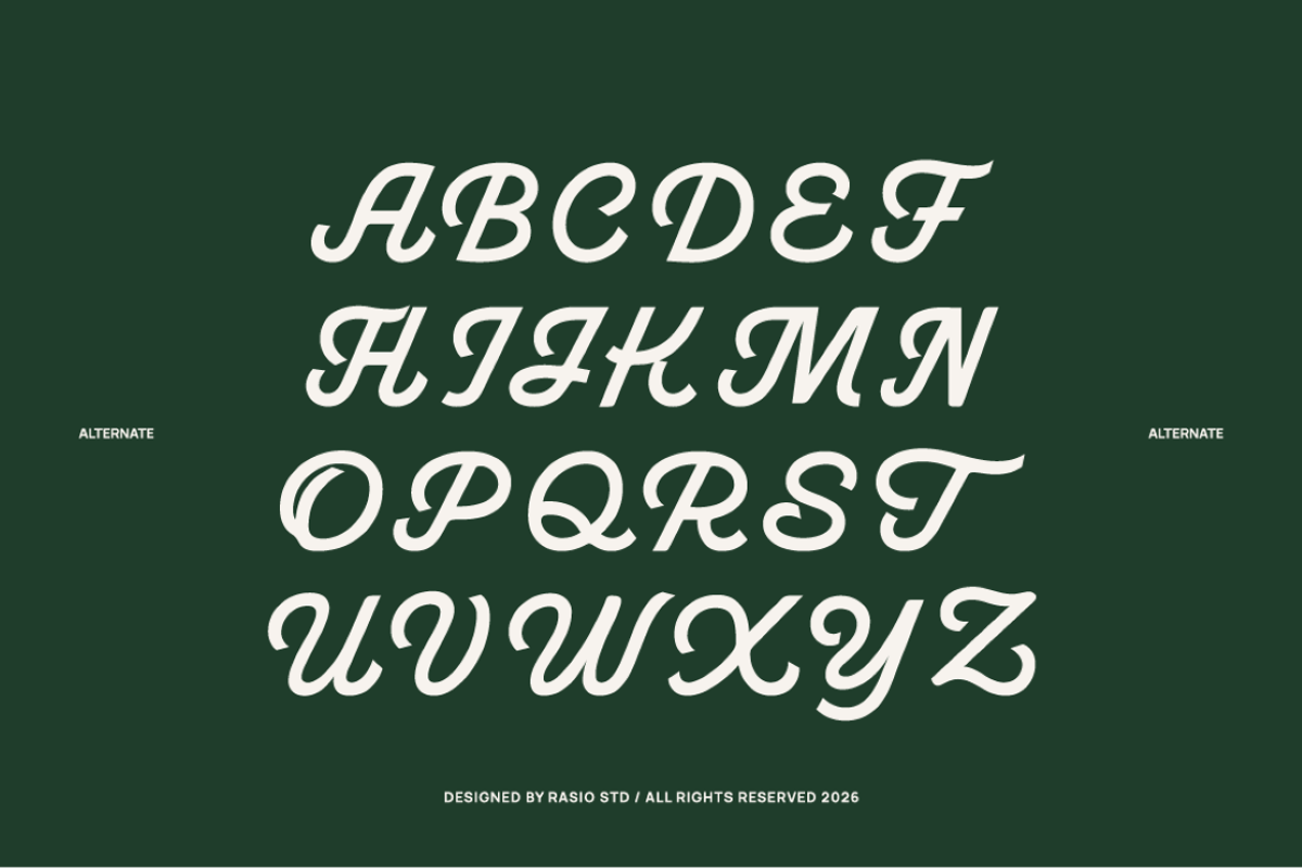 Mora Flore Floral Sans Serif Font, a Sans Serif Font by Rasio Studio (Photo 5 of 10)