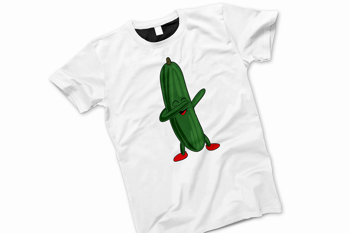 20 Vegetables and Fruits Dab Dance, an Illustration by Character (Photo 6 of 12)