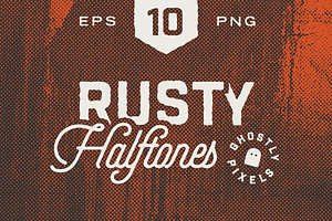 Rusty Halftone Textures