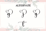 Wedding Christmas | Script Font, a Handwritten Font by Scratchones (Thumbnail 8 of 9)