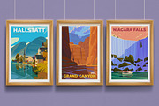 Travel Posters. Part 5., an Illustration by Red Monkey (Thumbnail 5 of 12)