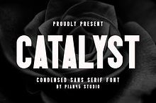 Catalyst - Condensed Sans Serif