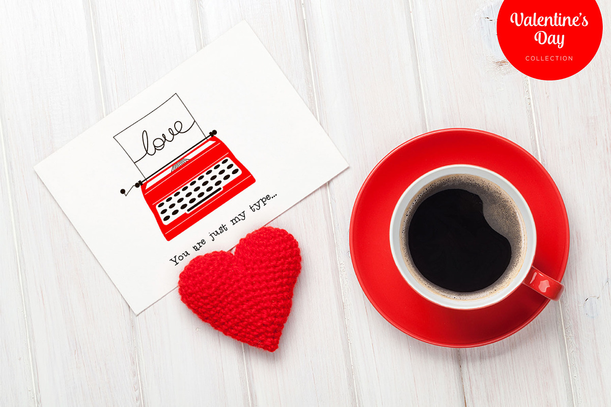 Cute Valentines Day graphic set, a Decorative Illustration by @olga.angelloz (Photo 10 of 10)