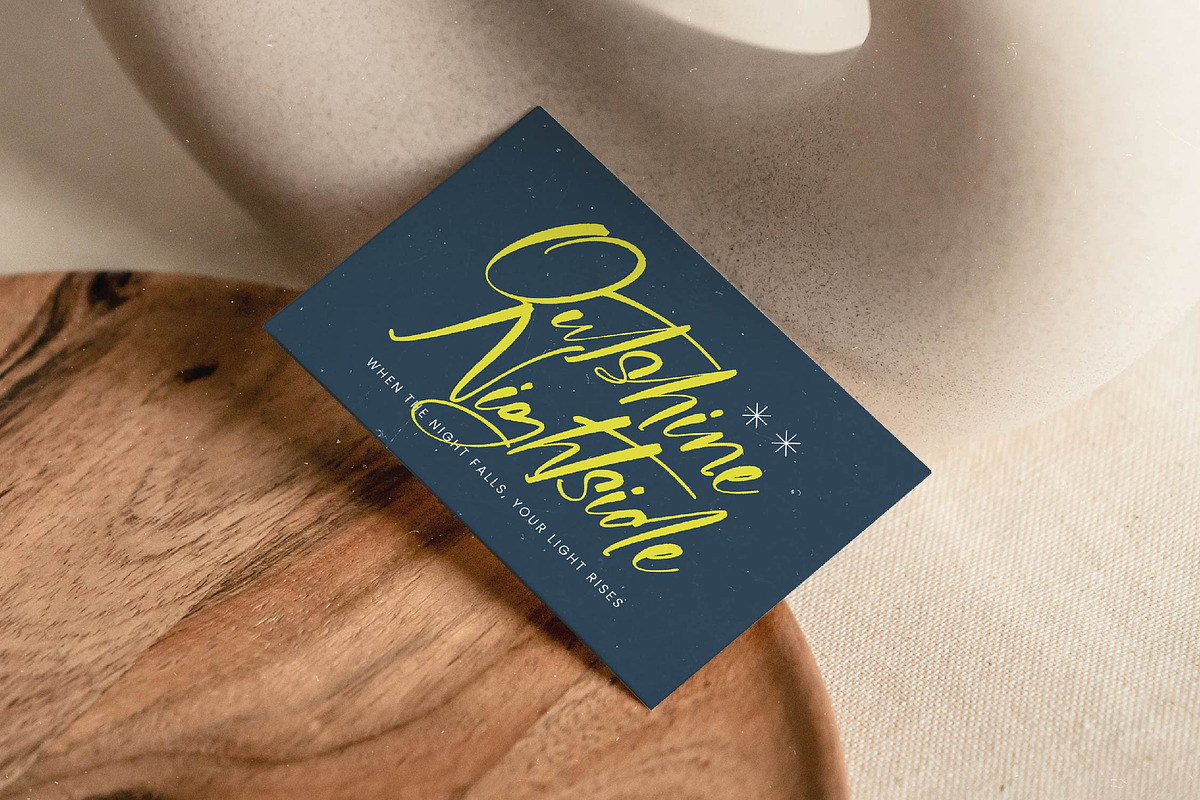 Mentally Positives Bold Brush Font, a Script Font by stylishtype.co (Photo 16 of 20)