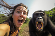 Selfie with wild animals - 63 images, an Animal Photo by Handmadefont (Thumbnail 9 of 11)
