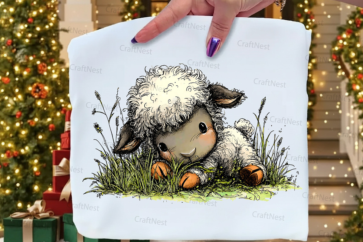 Nursery Animals Clipart, an Illustration by Craft Nest (Photo 4 of 9)