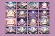 Moonlight Maternity Digital Backdrop, a Background Graphic by 3Motional (Thumbnail 8 of 9)