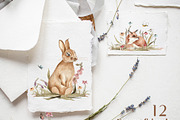 Whimsical Forest Animals Woodland, an Animal Illustration by Grace Noboa Illustrations (Thumbnail 2 of 10)