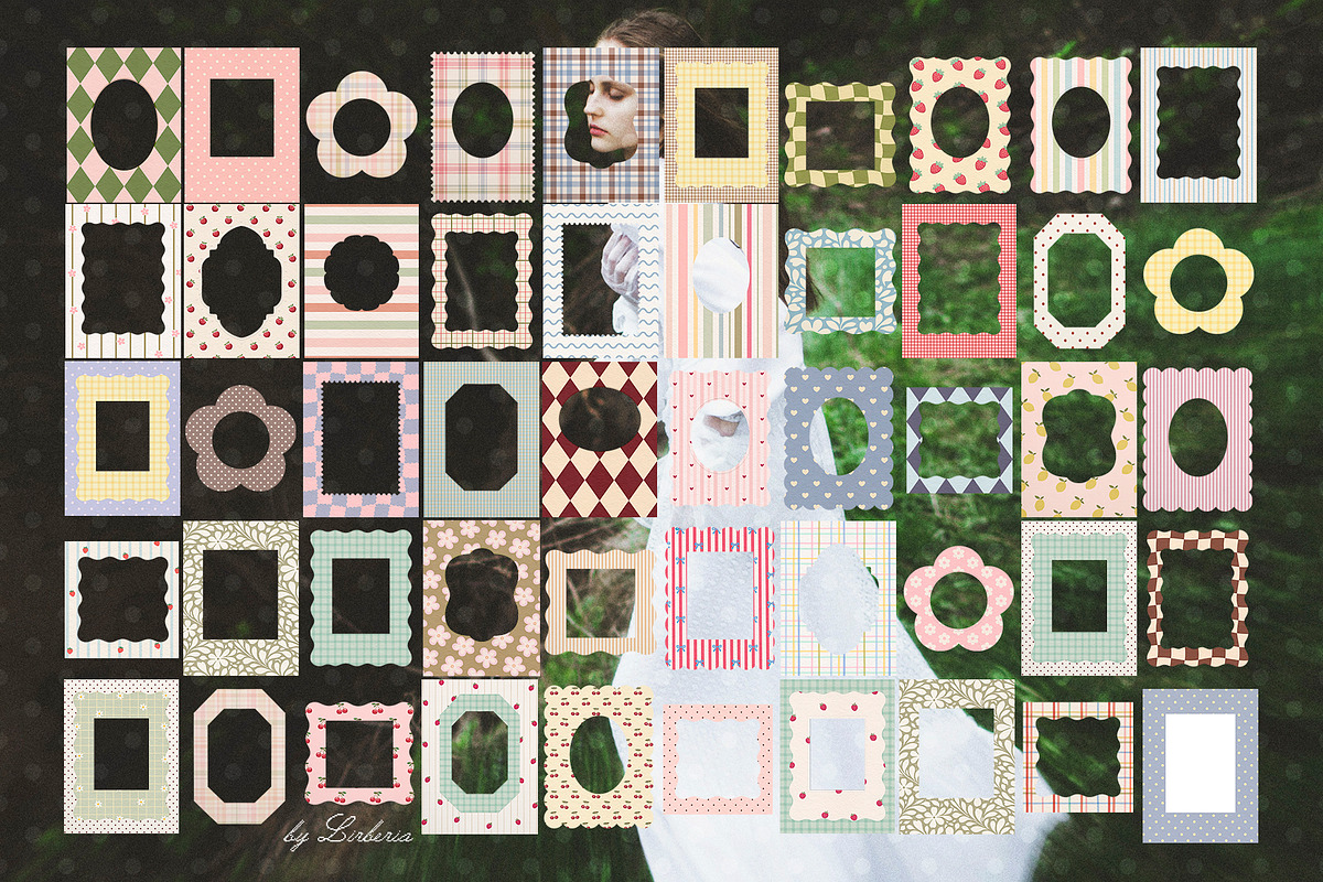 Frame Archive 5 in 1 Bundle, an Object Graphic by Lidberia (Photo 8 of 19)