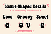 Heartsy Groovy, a Slab Serif Font by Wow Magic (Thumbnail 4 of 4)