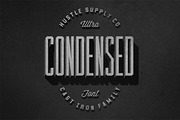 Cast Iron Family, a Font by Hustle Supply Co. (Thumbnail 7 of 9)