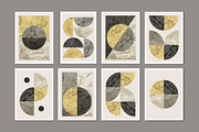 Textured Geometric Wall Art Print, a Background Graphic by C Design Studio (Thumbnail 4 of 7)