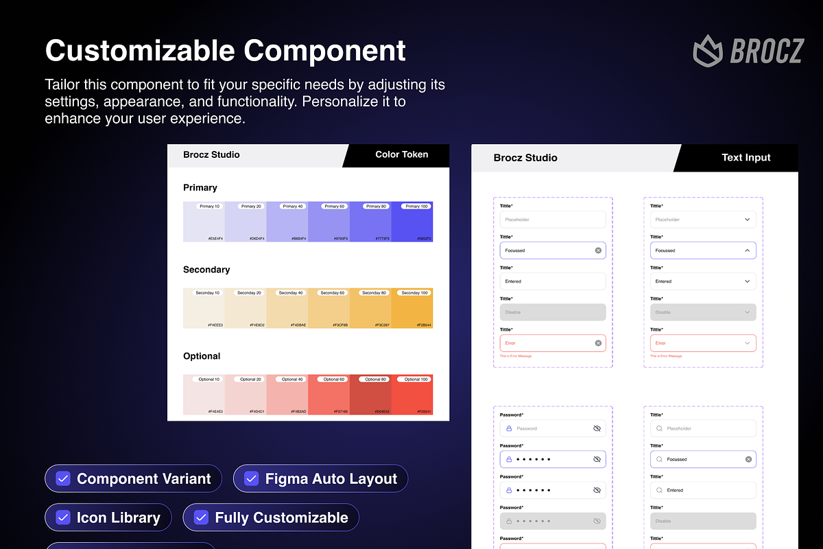 Telemedicine Consultation UI Kits, an UI Kit Template by BROCZ Store (Photo 2 of 7)