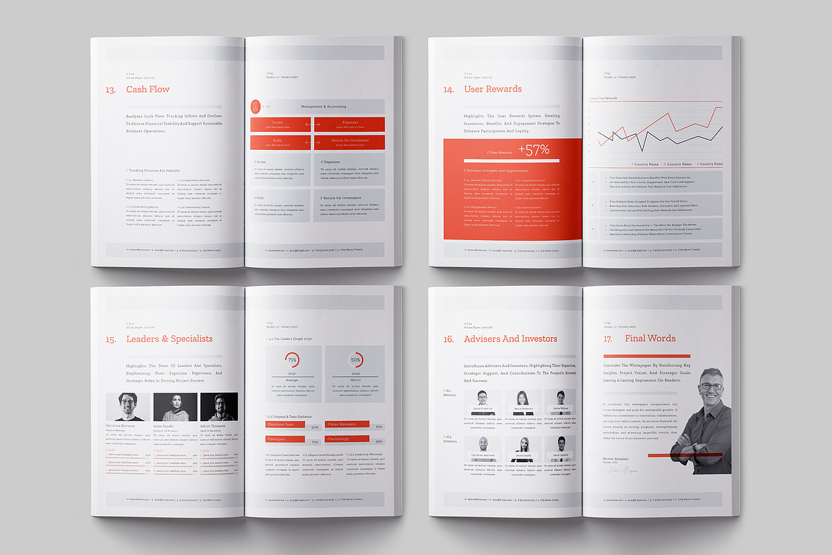 White Paper Template, a Brochure Template by Designsoul14 (Photo 12 of 13)