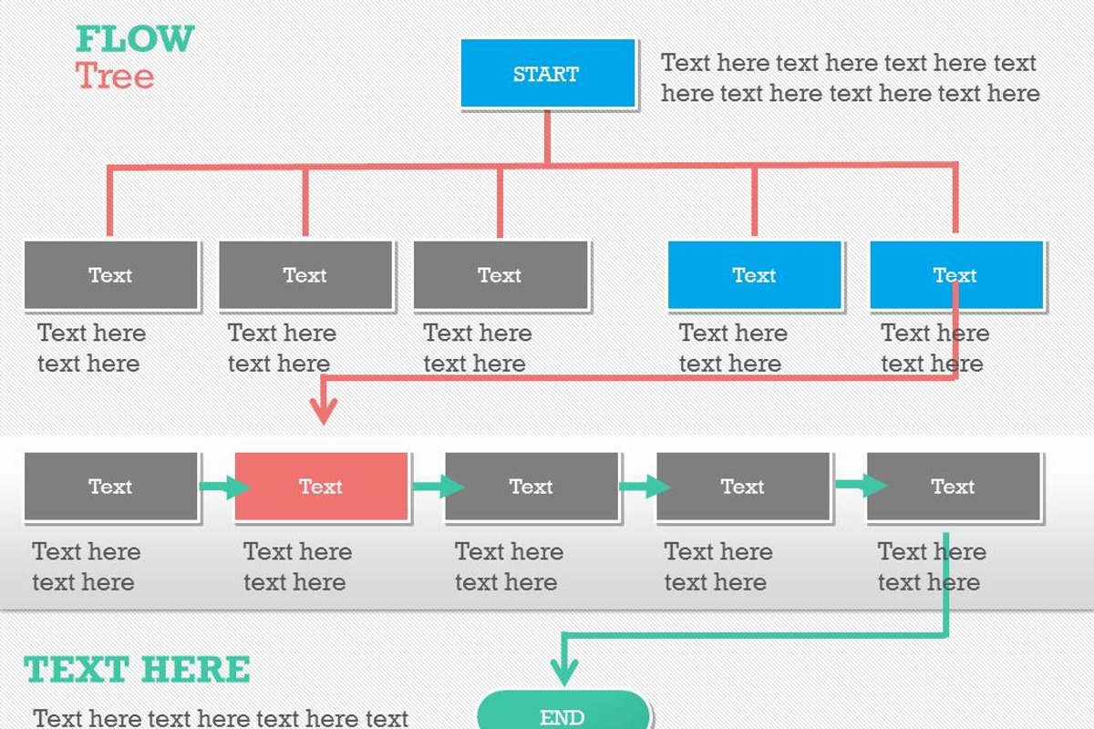 Flow Charts 1 PowerPoint Template, a Presentation Template by Yes Presentations (Photo 37 of 73)