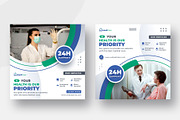 Medical health care instagram post, a Social Media Template by Uiparvin (Thumbnail 11 of 14)