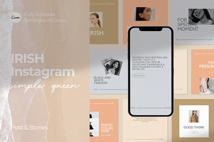 Irish - Canva Instagram Pack