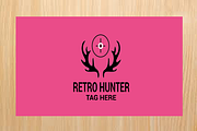 Retro Hunter Logo, a Branding & Logo Template by erikadesign (Thumbnail 2 of 3)