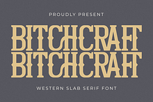 Bitchcraft - Western Slab Serif