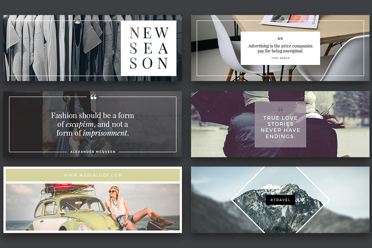 Facebook Timeline Cover Templates, a Templates & Theme by Medialoot (Photo 4 of 7)