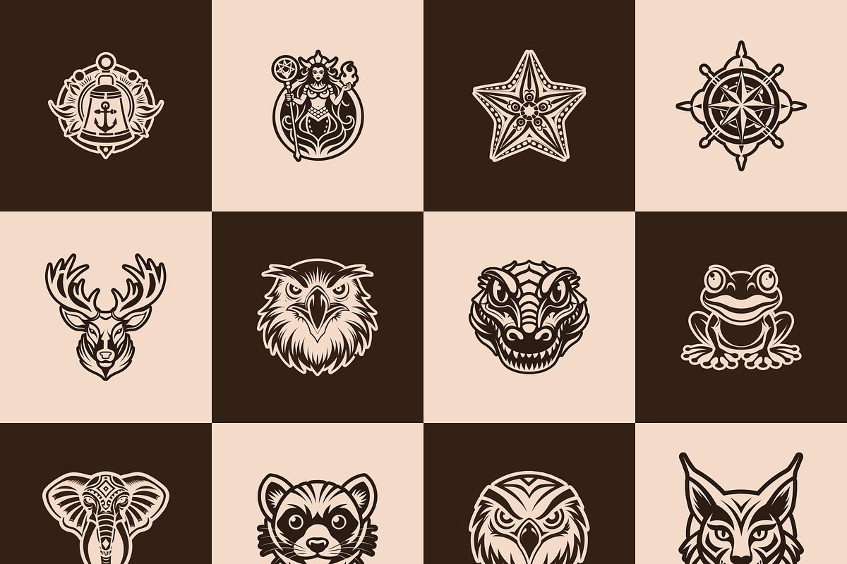 350 Animal and Nature Symbols, a Solid Icon by Creative Stall (Photo 15 of 18)