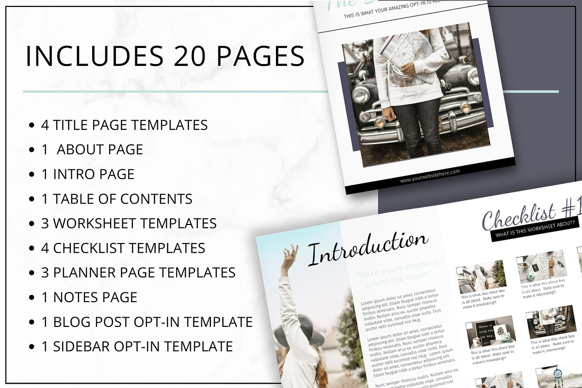 Lead Magnet Templates Canva InDesign, a Magazine Template by Lady Boss Studio (Photo 2 of 10)
