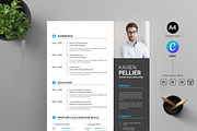 Modern Resume CV Template Design, a Resume Template by Blackcloud_Creations (Thumbnail 8 of 8)