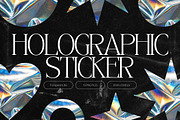 Holographic Stickers, an Object Graphic by Design Studio (Thumbnail 1 of 3)