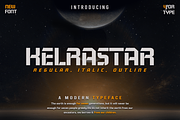 KelraStar - A Futuristic Typeface, a Sans Serif Font by Meizzaluna Design (Thumbnail 1 of 10)