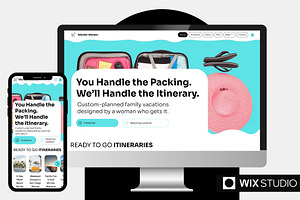 Family Travel Wix Studio Template, a Wix Template by Collette Collabs