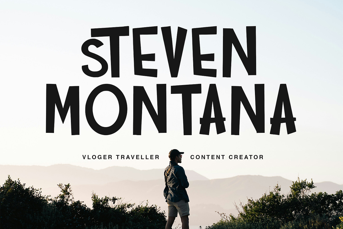 Monsgelmif Playful Display Font, a Sans Serif Font by Maulana Creative (Photo 6 of 7)